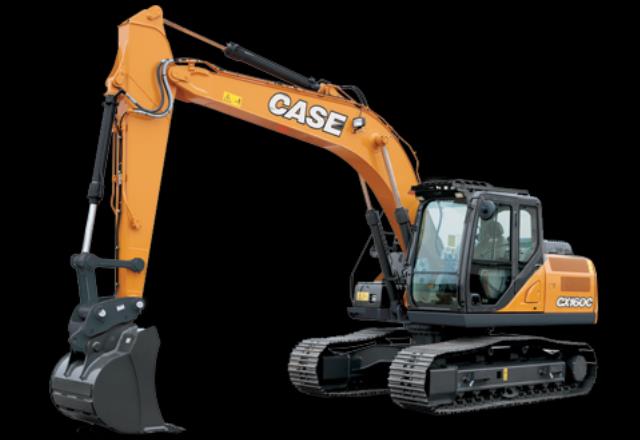 Rental store for excavator cx160c in Lawrence County