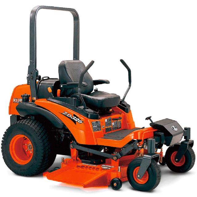 Rental store for lawn mower kubota zd 326h 6 foot zero turn in Lawrence County