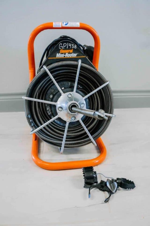 Rental store for sewer auger 50 foot general 2 in Lawrence County